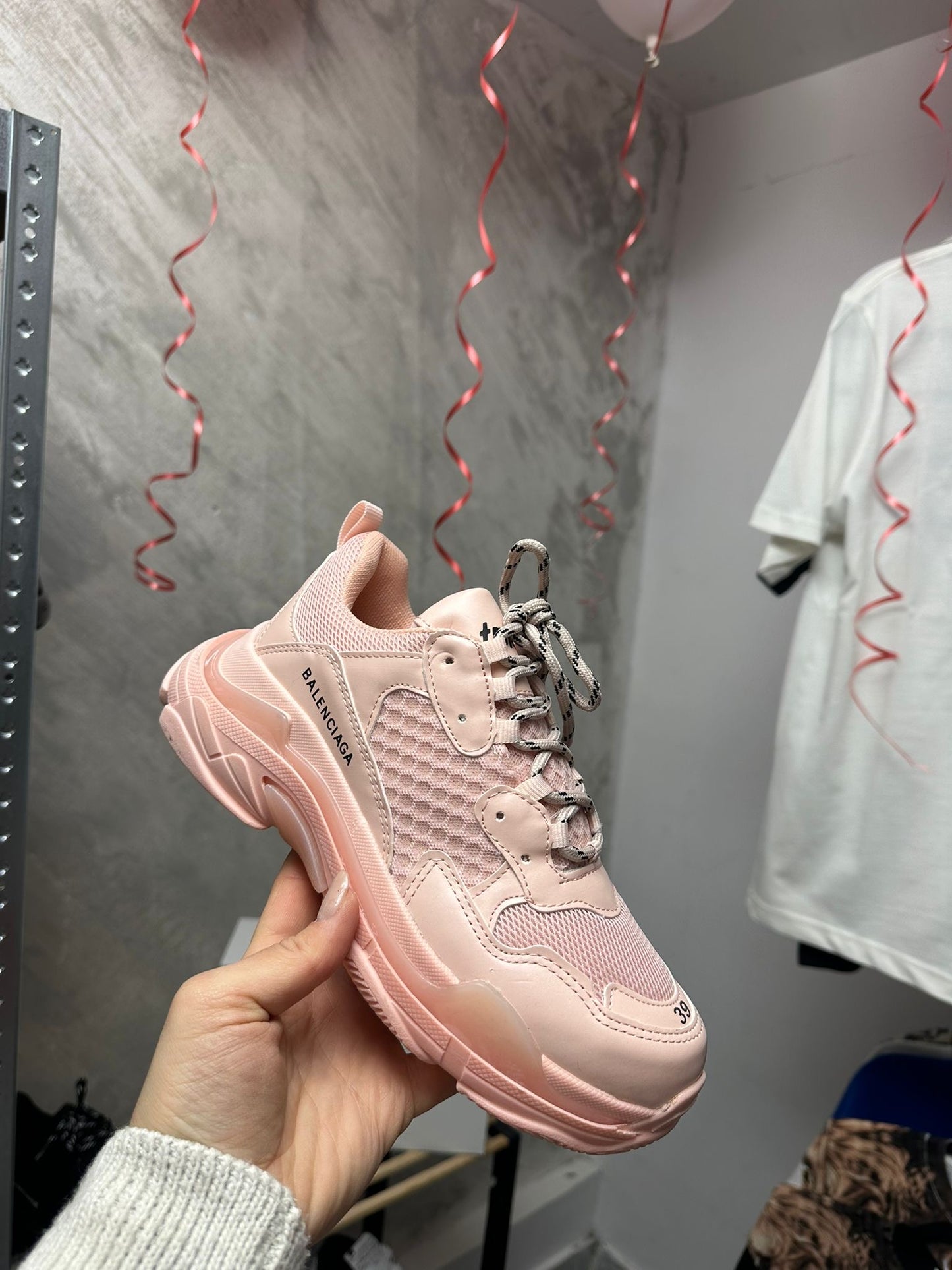 BAL TRIPLE S PINK