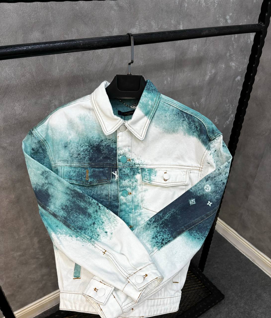 LV PAINTED DENIM JACKET