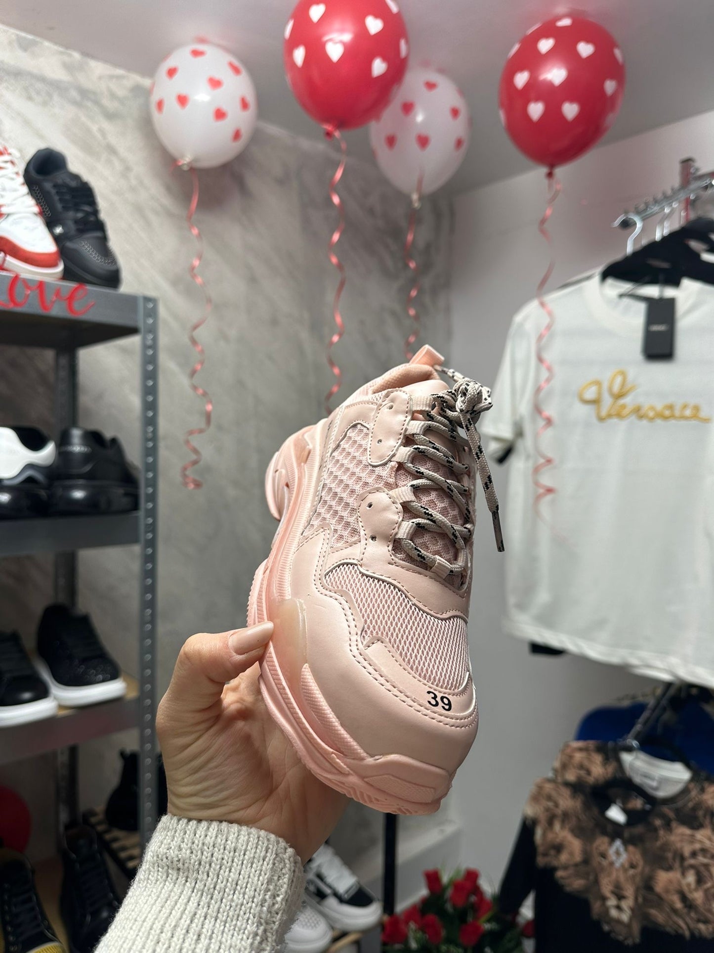 BAL TRIPLE S PINK