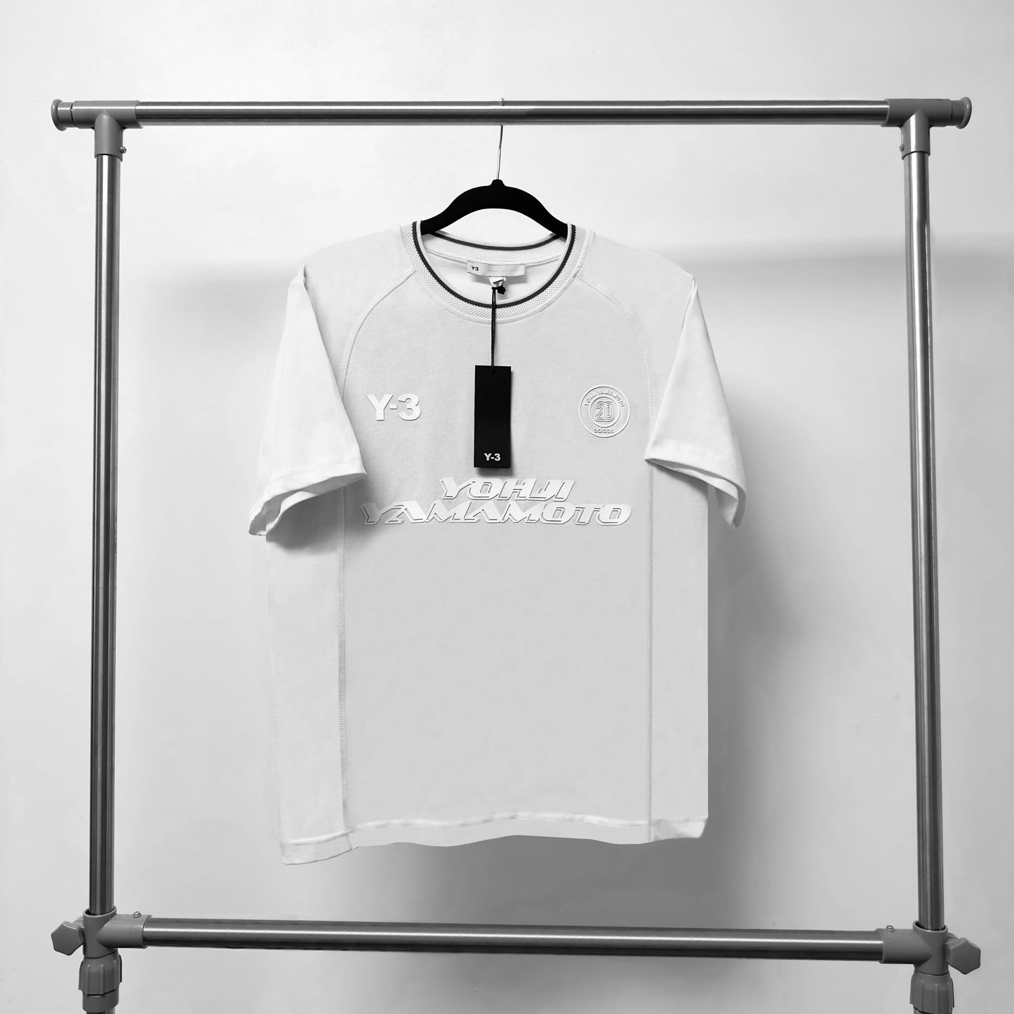 Y-3 WHITE T-SHIRT