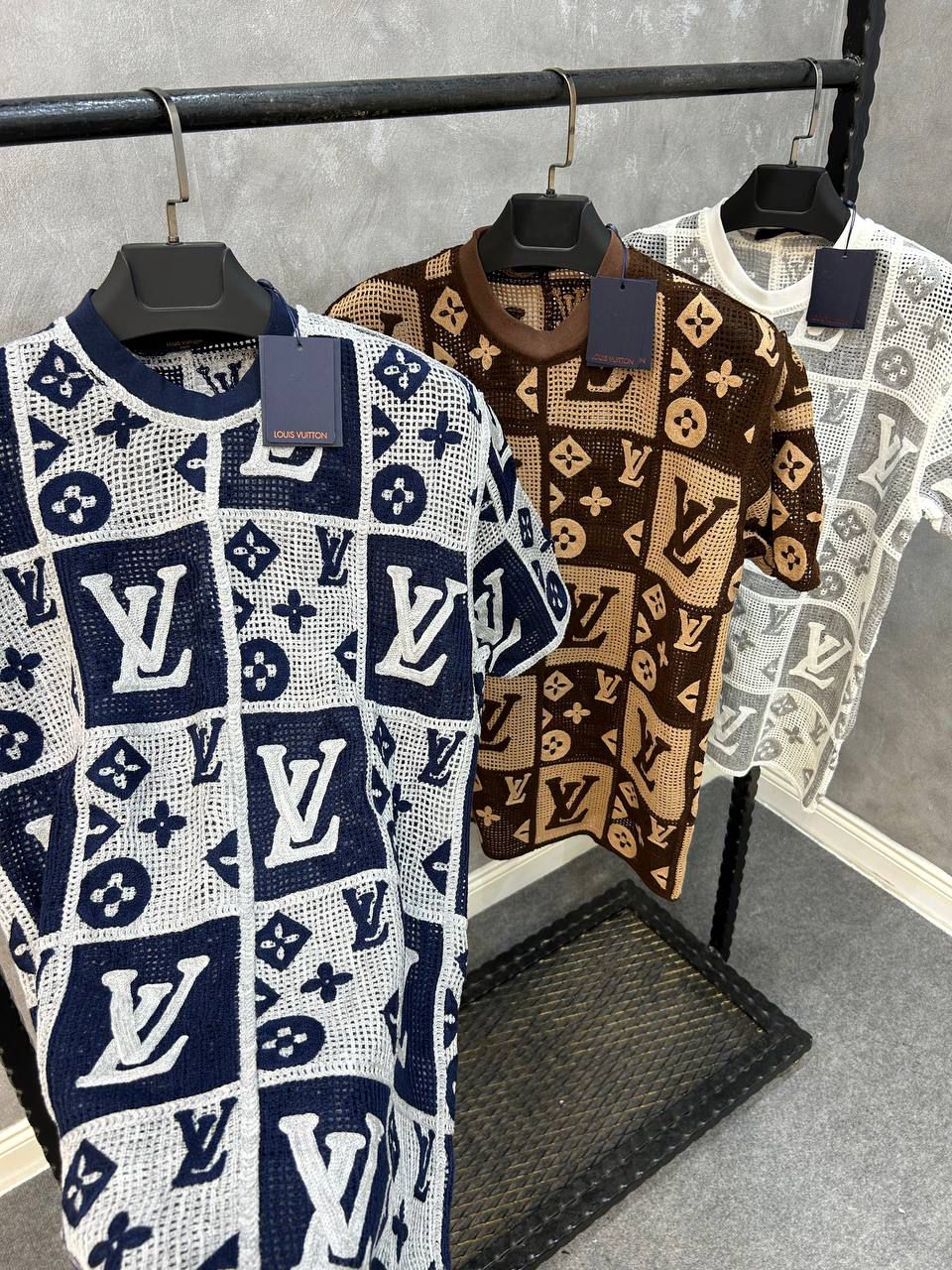 LV CRAFTED T-SHIRT BLUE