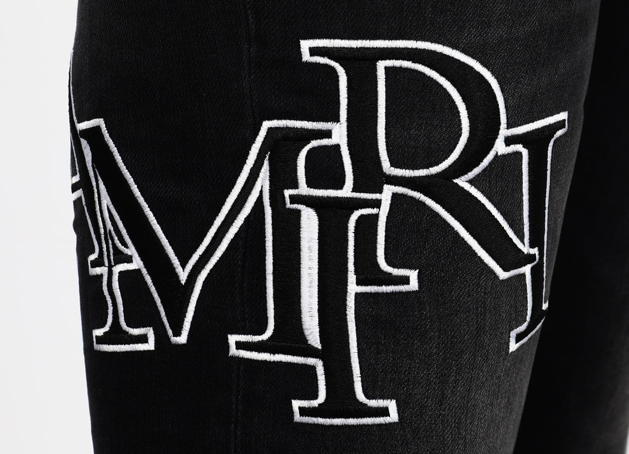 MA-1 BIG LOGO JEANS