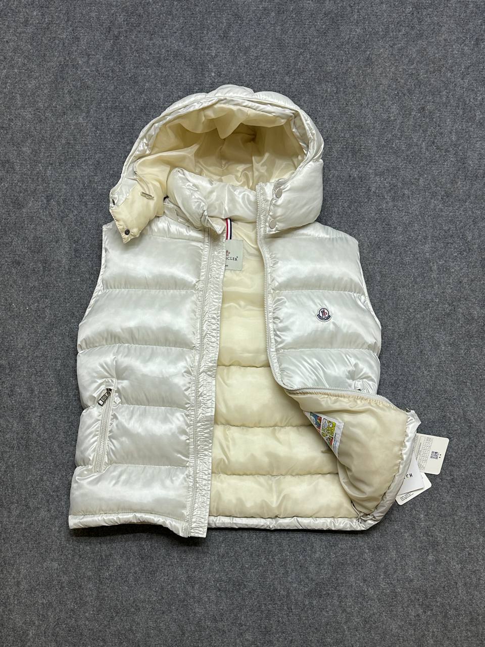 MNCLR VEST WHITE