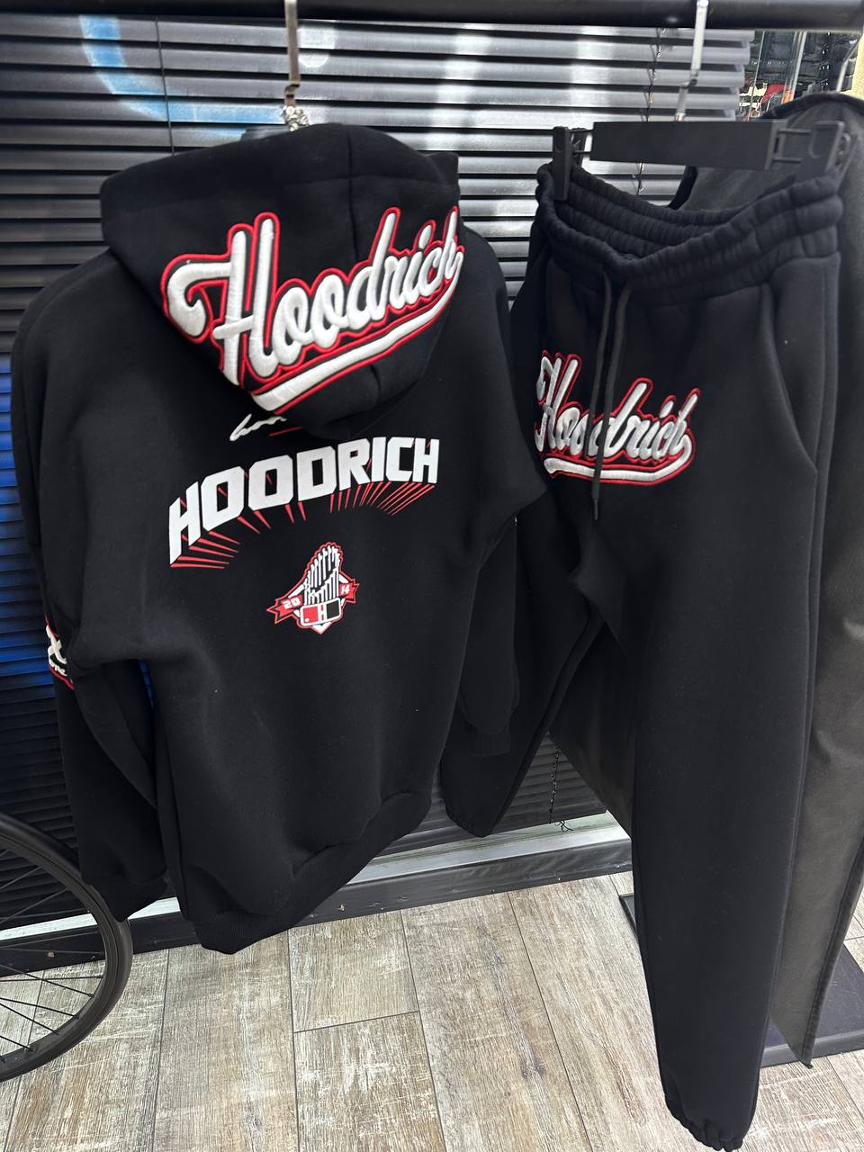 HOODRICH LOGO TRACKSUIT NEGRU/ALB